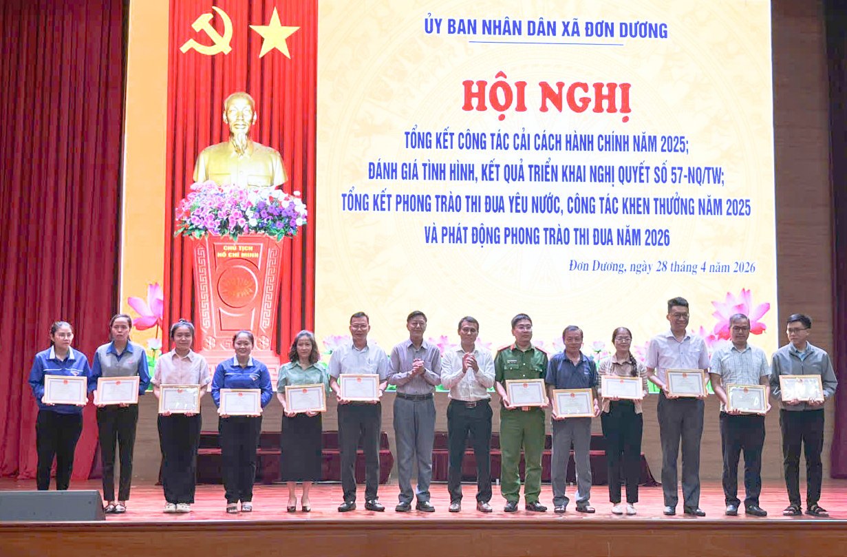 Đảng bộ xã Đơn Dương: Đưa Nghị quyết 57 vào cuộc sống