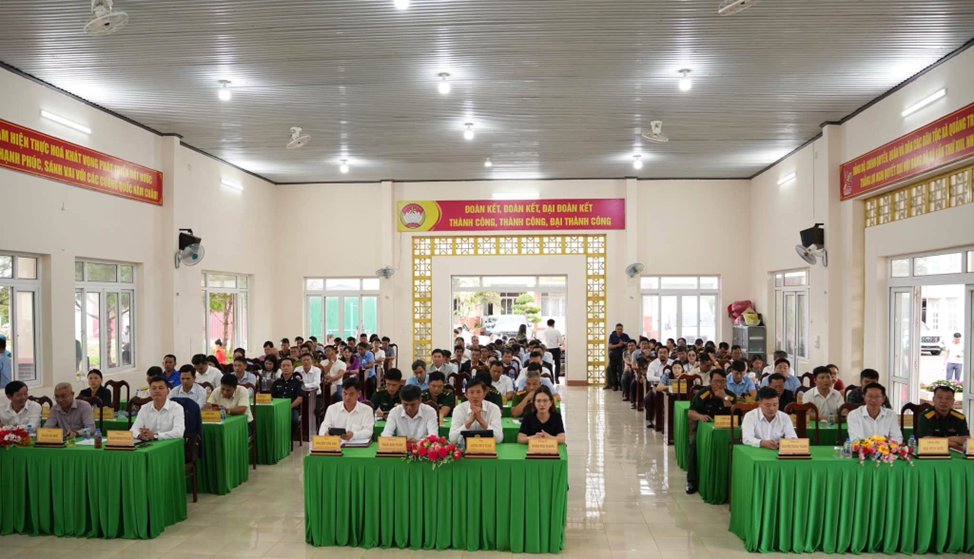 Chủ động bảo đảm an ninh, trật tự Hội nghị gặp mặt doanh nghiệp, hợp tác xã và hộ kinh doanh tại Quảng Trực