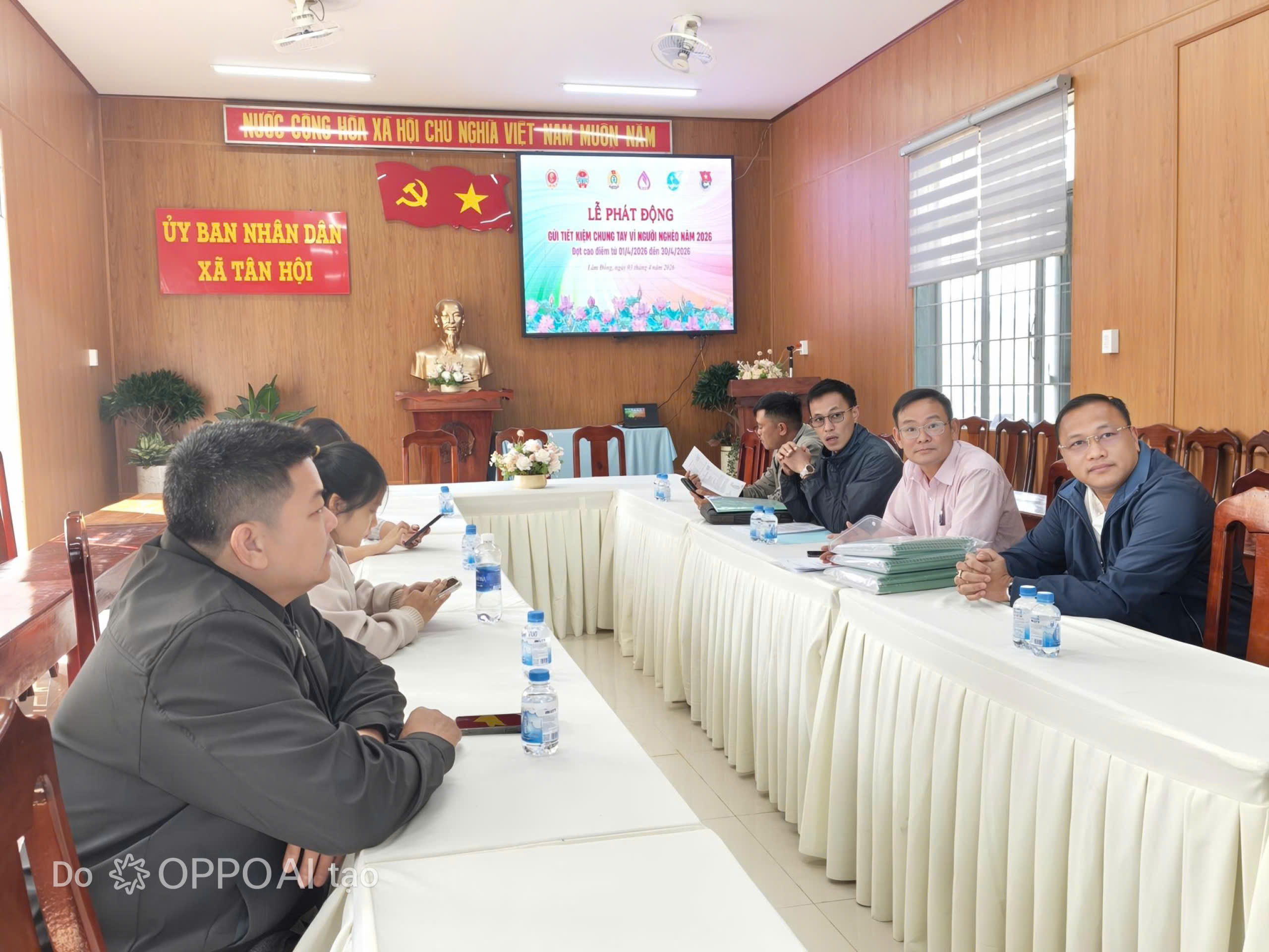 Tân Hội tham gia Lễ phát động Gửi tiết kiệm chung tay vì người nghèo năm 2026 Đợt cao điểm từ 01/4/2026 đến 30/4/2026 do UBND tỉnh phát động