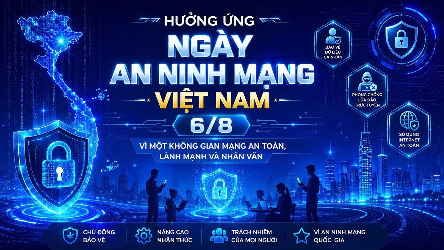 Thủ tướng: An ninh mạng phải gắn kết chặt chẽ, đồng bộ giữa bảo vệ hệ thống và bảo vệ con người