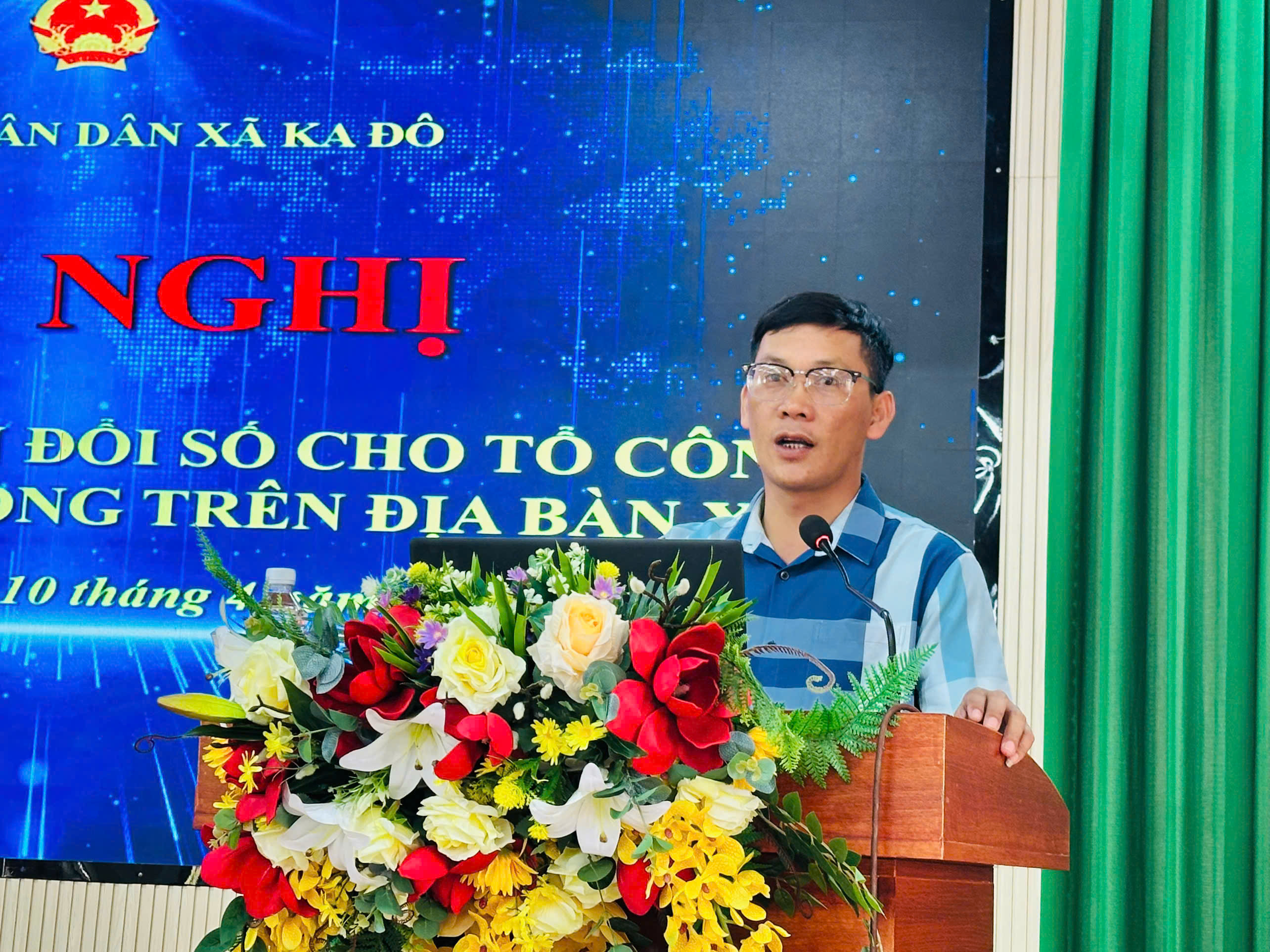 XÃ KA ĐÔ TẬP HUẤN CHUYỂN ĐỔI SỐ CHO TỔ CÔNG NGHỆ SỐ CỘNG ĐỒNG TRÊN ĐỊA BÀN XÃ NĂM 2026