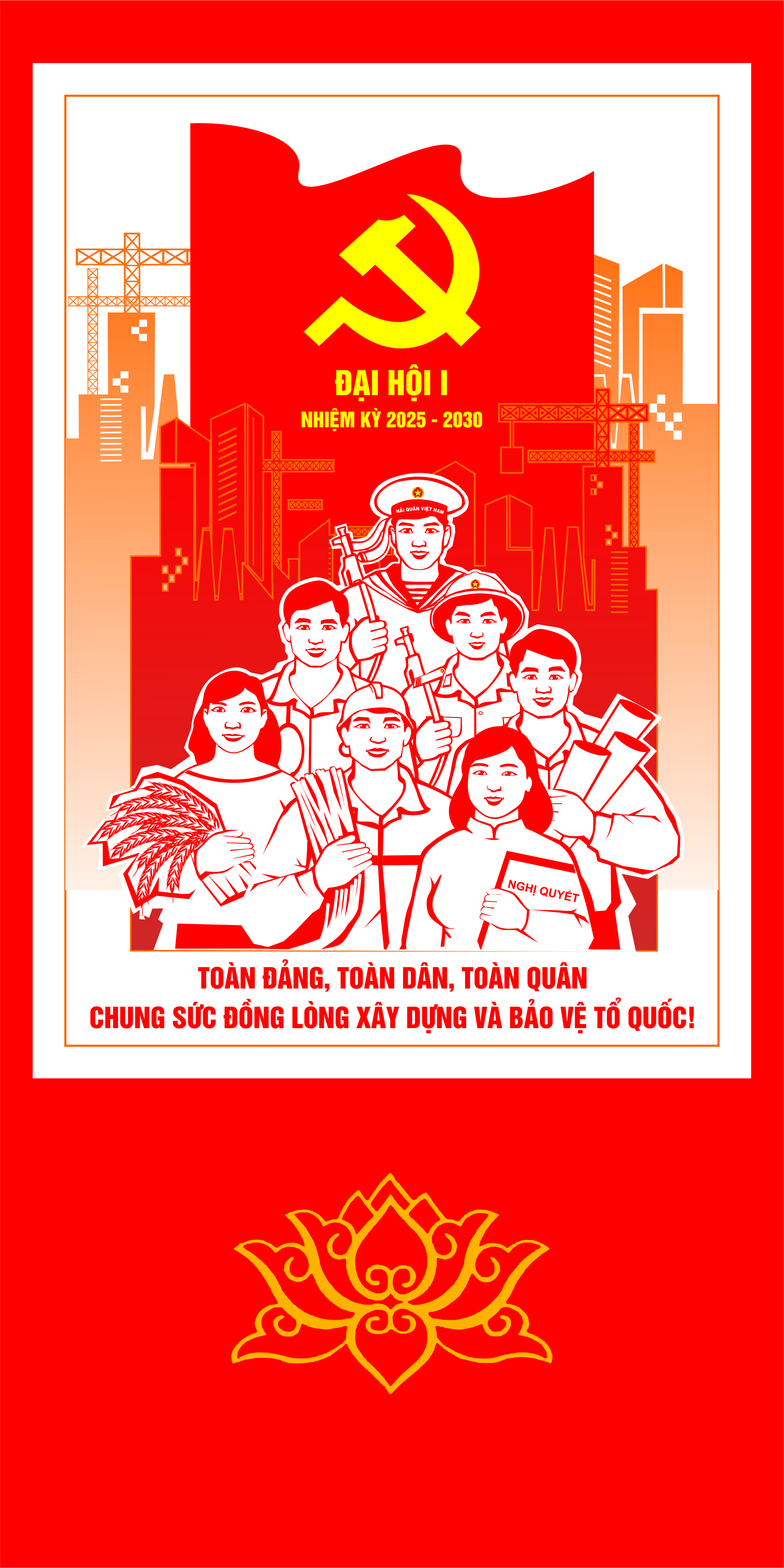 Chào mừng Đại hội Đại biểu tỉnh Lâm Đồng lần thứ I, nhiệm kỳ 2025 - 2030!