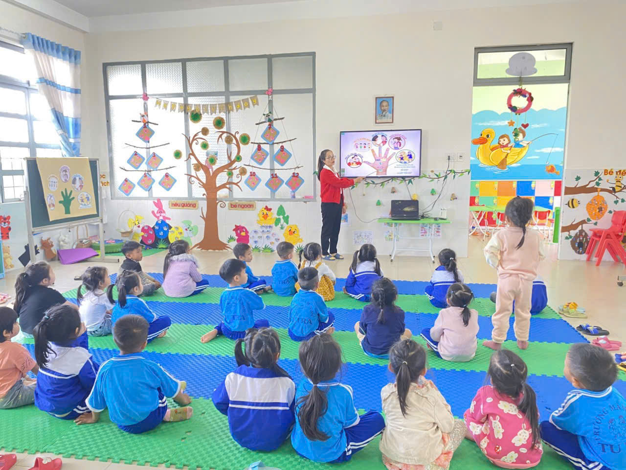 KẾT QUẢ ỨNG DỤNG CÔNG NGHỆ THÔNG TIN VÀ CHUYỂN ĐỔI SỐ TẠI TRƯỜNG MẦM NON TU TRA QUÝ I NĂM 2026