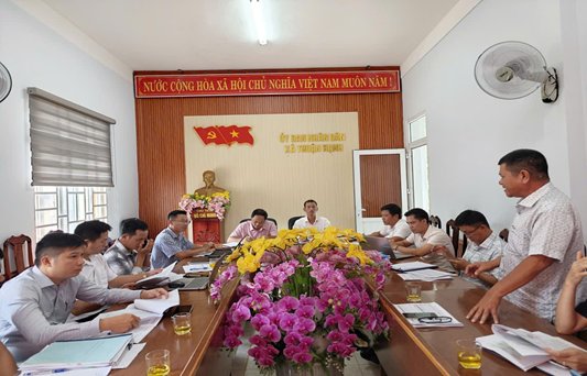 BAN QUẢN LÝ DỰ ÁN ĐẦU TƯ XÂY DỰNG SỐ 3 LÀM VIỆC VỚI UBND XÃ THUẬN HẠNH VỀ GIẢI QUYẾT VƯỚNG MẮC LIÊN QUAN DỰ ÁN TRƯỜNG PHỔ THÔNG NỘI TRÚ LIÊN CẤP TIỂU HỌC VÀ THCS CƠ SỞ TUY ĐỨC, THUẬN HẠNH, ĐẮK WIL 