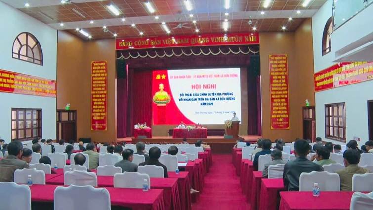 ĐƠN DƯƠNG: ĐỐI THOẠI TRỰC TIẾP VỚI NHÂN DÂN, KỊP THỜI GIẢI QUYẾT NHỮNG VẤN ĐỀ TỪ CƠ SỞ