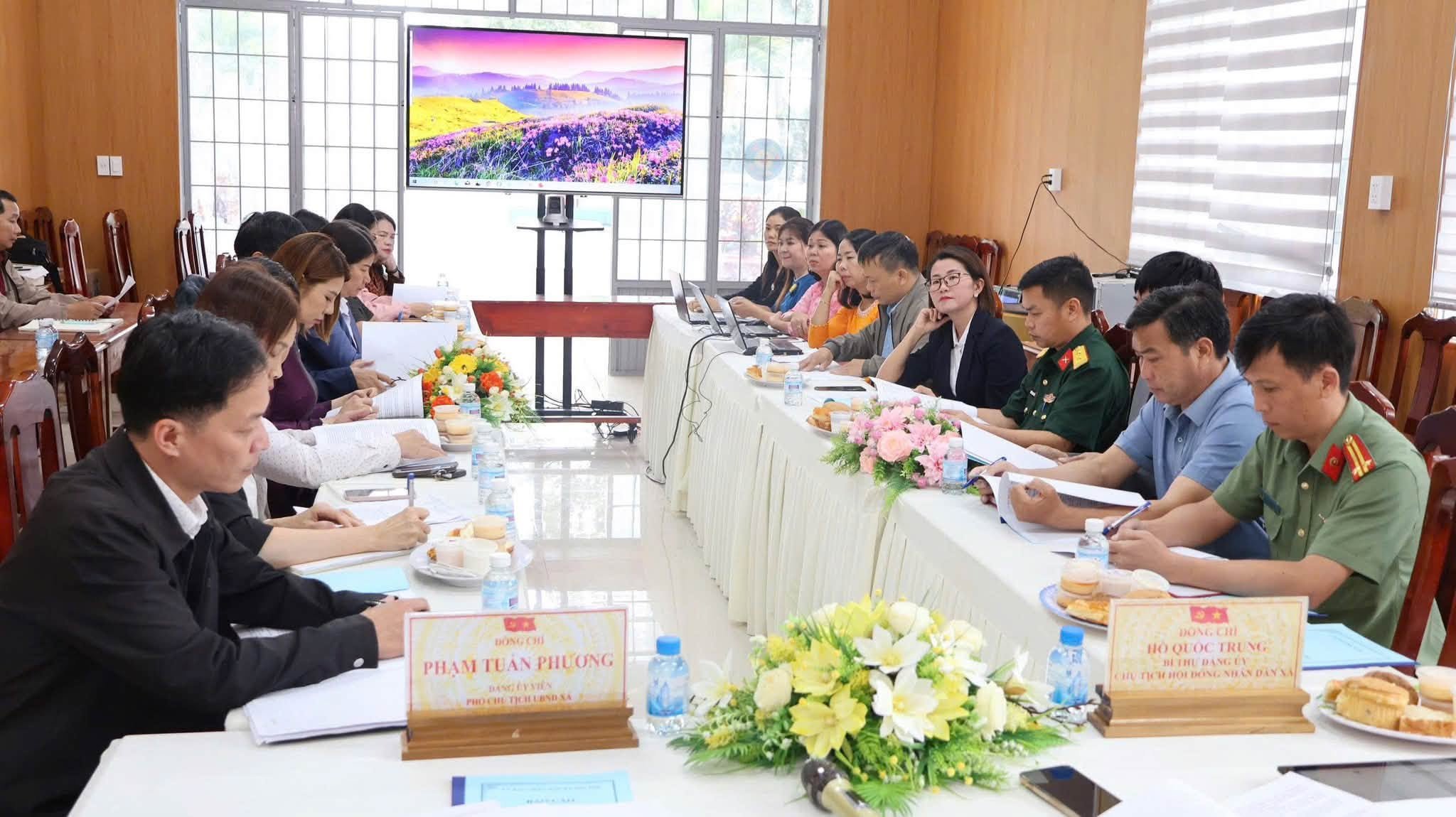 UBND xã Tân Hội tổ chức Hội nghị tổng kết năm học 2025 - 2026 và triển khai nhiệm vụ năm học 2026 - 2027