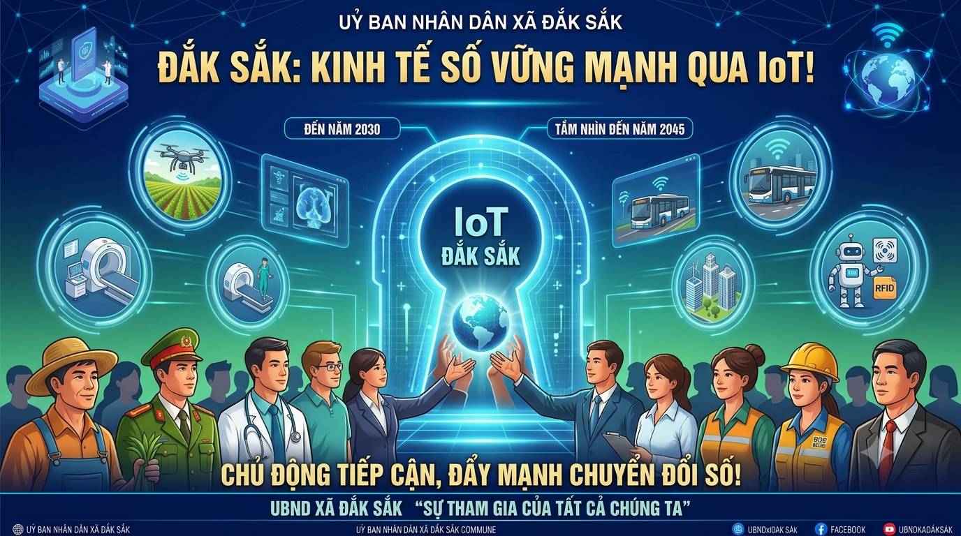 ỨNG DỤNG CÔNG NGHỆ INTERNET VẠN VẬT (IoT) – ĐỘNG LỰC THÚC ĐẨY CHUYỂN ĐỔI SỐ, PHÁT TRIỂN KINH TẾ - XÃ HỘI