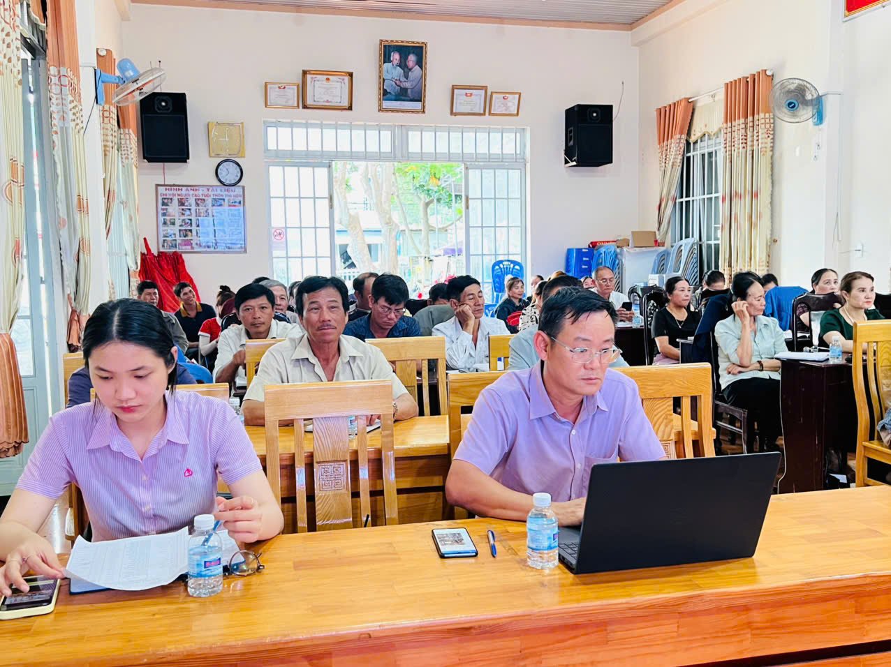 NHCSXH Đức Trọng: Tập huấn nâng cao chất lượng tín dụng chính sách cho Ban quản lý Tổ tiết kiệm và vay vốn