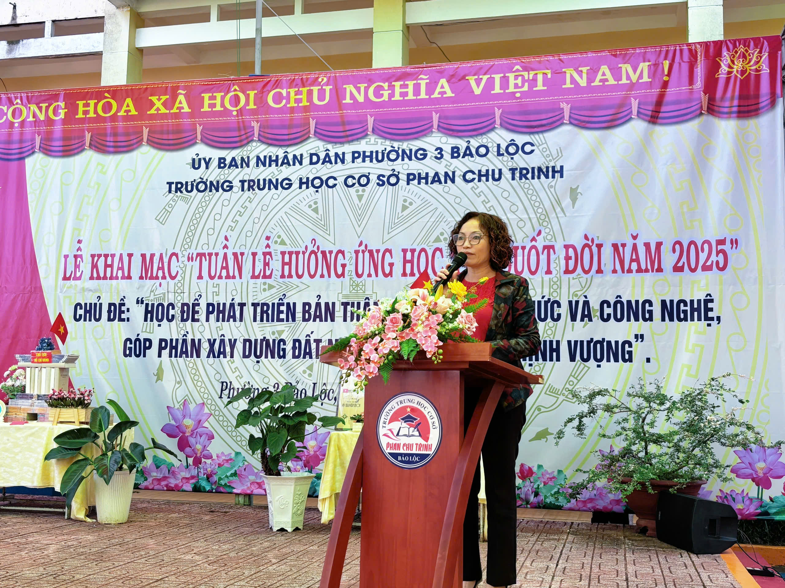 Phường 3 tổ chức Tuần lễ hưởng ứng học tập suốt đời năm 2025