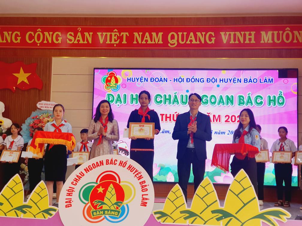 ĐẠI HỘI CHÁU NGOAN BÁC HỒ CẤP HUYỆN NĂM 2025