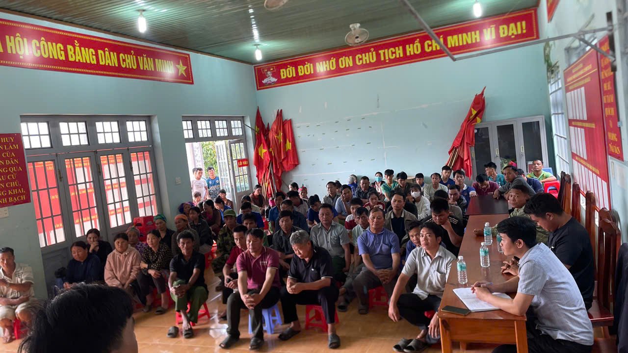 UBND xã Quảng Hòa tiếp tục thực hiện  đưa dịch vụ công đến gần người dân xã đặc biệt khó khăn