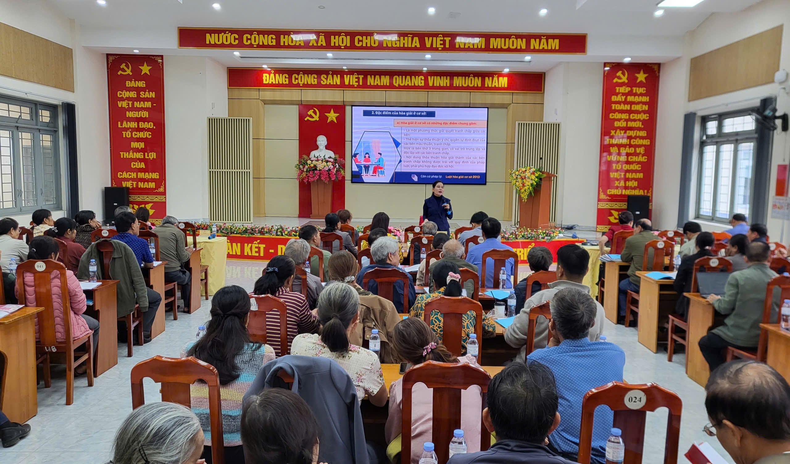 Tập huấn nghiệp vụ công tác hòa giải ở cơ sở và kỹ năng tuyên truyền pháp luật ở cơ sở năm 2026