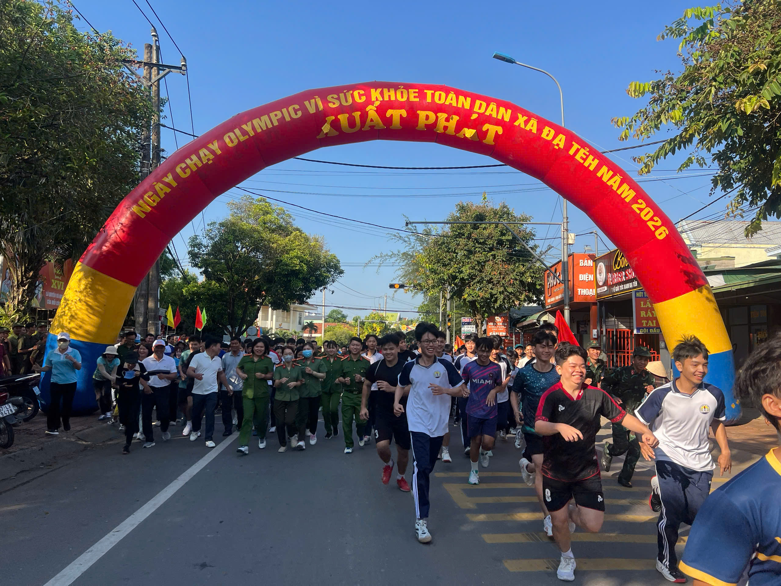 Lễ phát động cuộc vận động “Toàn dân rèn luyện thân thể theo gương Bác Hồ vĩ đại";  "Ngày chạy Olympic vì sức khỏe toàn dân - Vì an ninh Tổ quốc" năm 2026