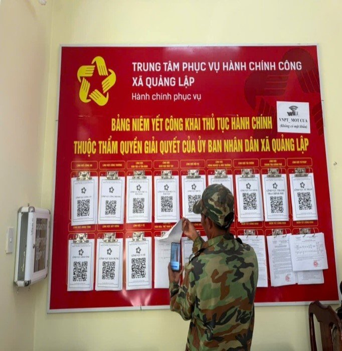 QUẢNG LẬP ĐẨY MẠNH CẢI CÁCH THỦ TỤC HÀNH CHÍNH,  NÂNG CAO CHẤT LƯỢNG PHỤC VỤ NGƯỜI DÂN, DOANH NGHIỆP