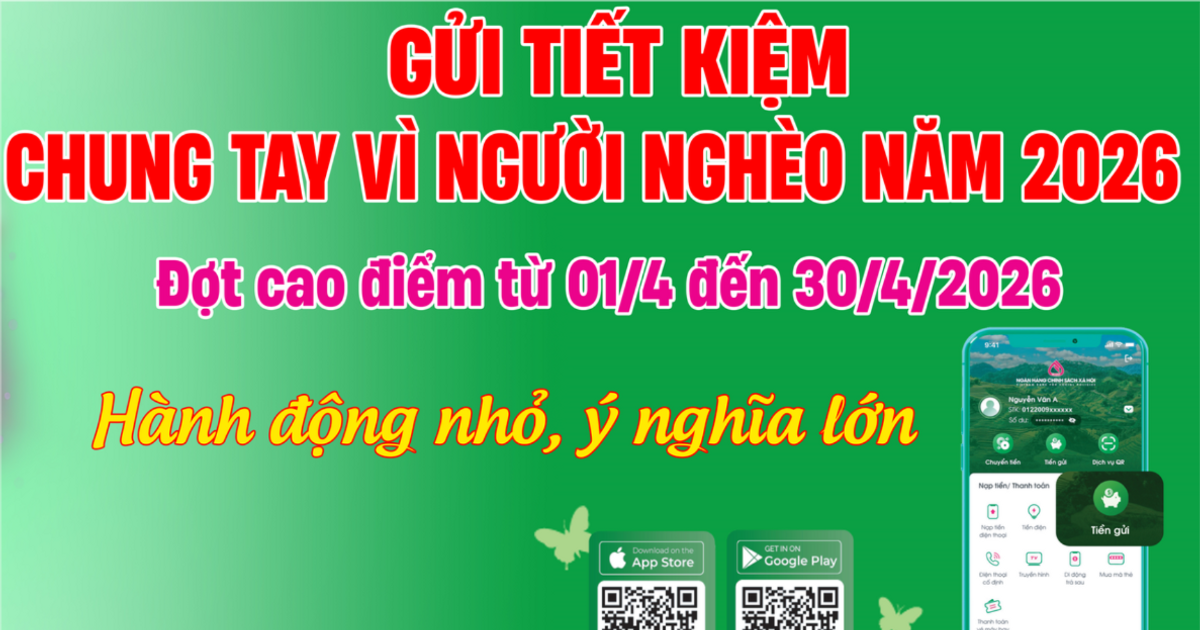 Xã Cát Tiên 3 phát động chương trình “Gửi tiết kiệm chung tay vì người nghèo” năm 2026
