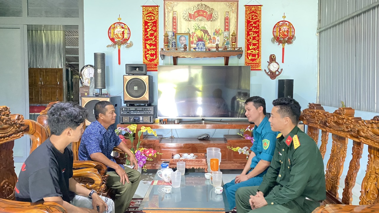 Tự hào tuổi trẻ Cát Tiên 3 trước ngày lên đường nhập ngũ