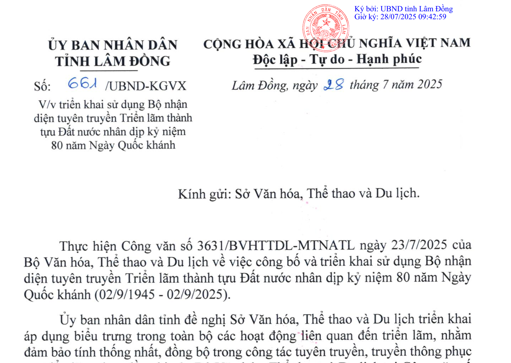 Triển khai bộ nhận diện tuyên truyền triển lãm thành tựu 80 năm