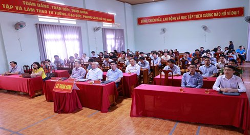 XÃ THUẬN HẠNH THAM DỰ HỘI NGHỊ TOÀN QUỐC QUÁN TRIỆT, TRIỂN KHAI NGHỊ QUYẾT HỘI NGHỊ LẦN THỨ TƯ BAN CHẤP HÀNH TRUNG ƯƠNG ĐẢNG KHÓA XIV