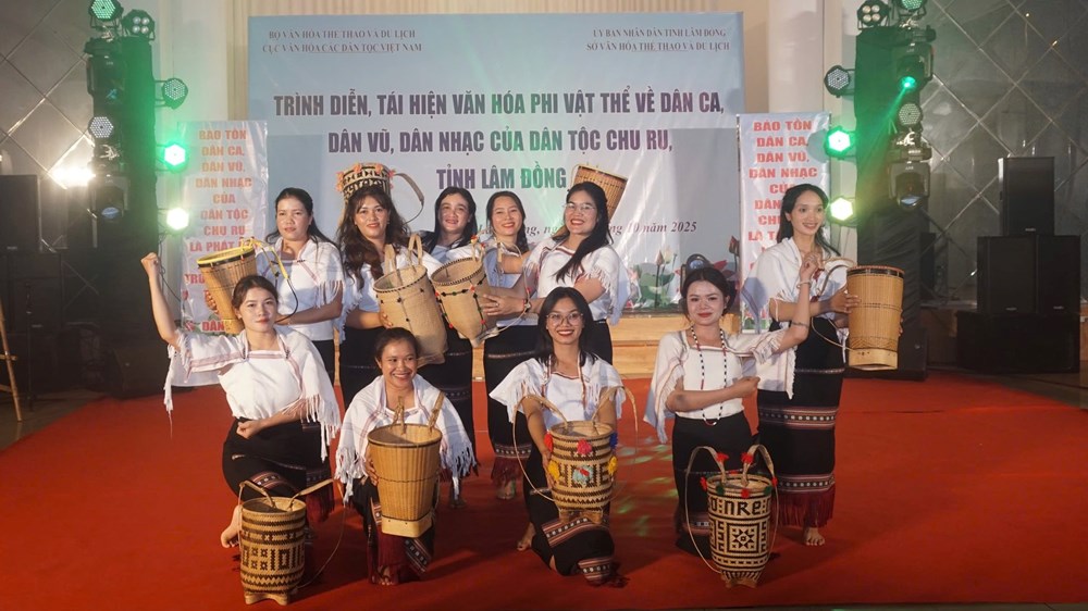 Để dân ca, dân vũ dân tộc Chu Ru ngân vang giữa đại ngàn