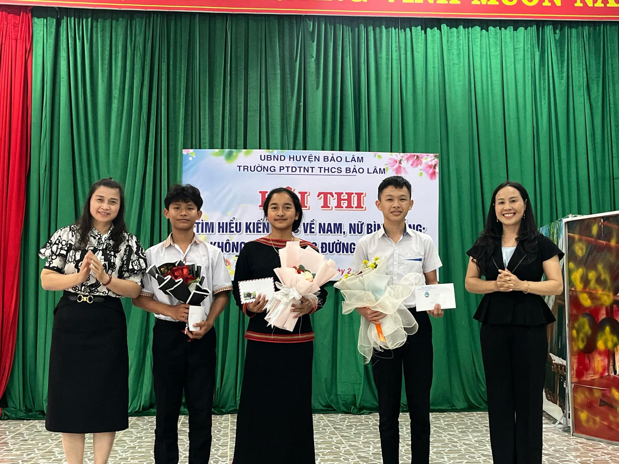 HỘI THI TÌM HIỂU KIẾN THỨC VỀ NAM NỮ BÌNH ĐẲNG; KHÔNG BẠO LỰC HỌC ĐƯỜNG NĂM 2024