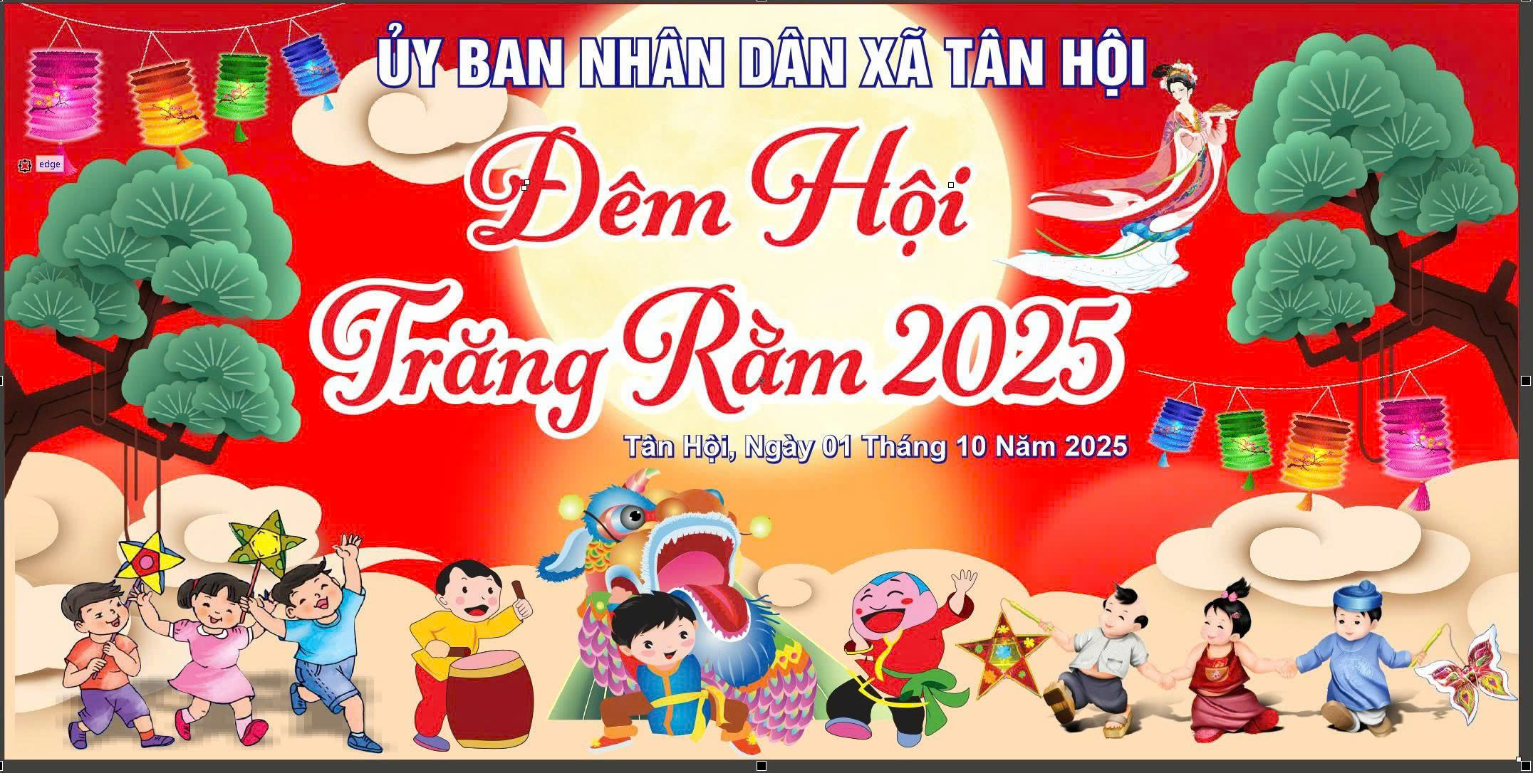 ĐÊM HỘI TRĂNG RẰM TẠI TRƯỜNG TIỂU HỌC TÂN HỘI - XÃ TÂN HỘI