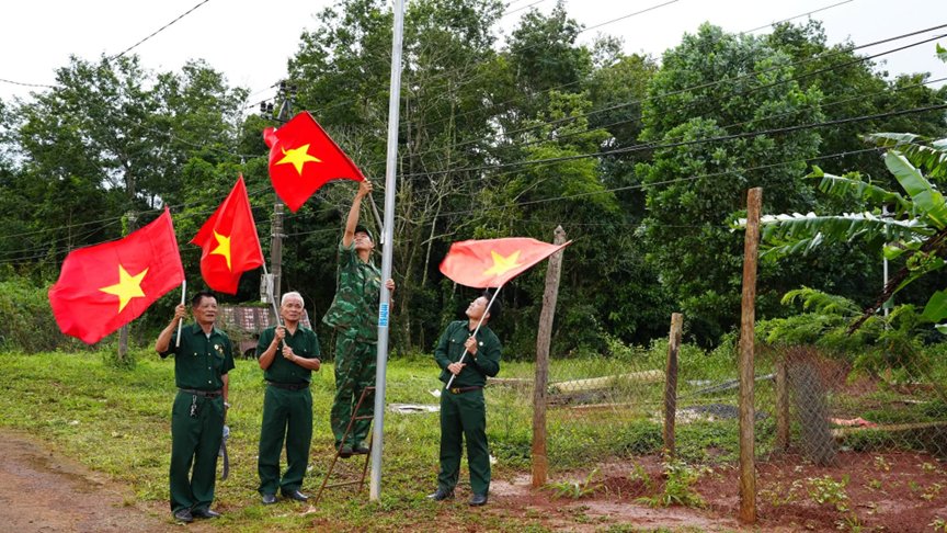 Xã Quảng Trực rộn ràng chào mừng Quốc khánh 2/9