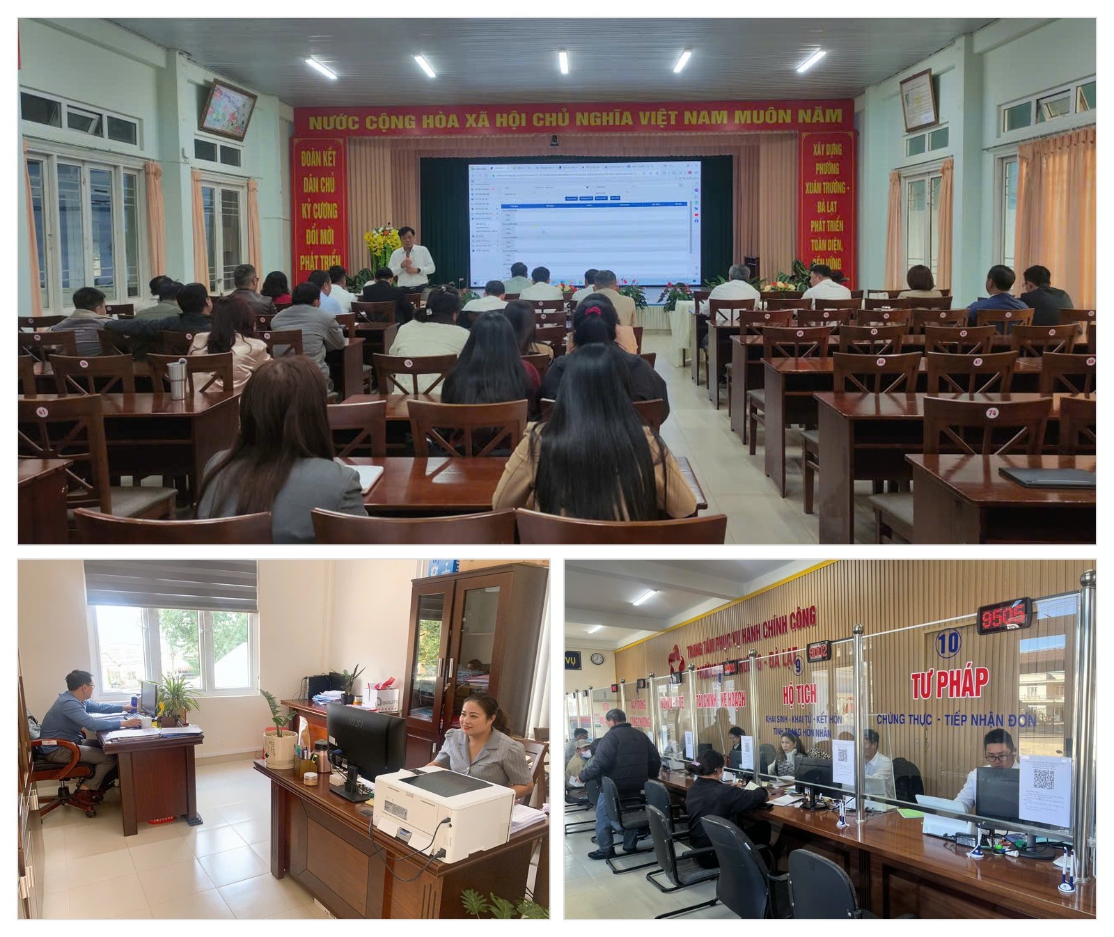 PHƯỜNG XUÂN TRƯỜNG - ĐÀ LẠT QUÁN TRIỆT CHẤN CHỈNH LỀ LỐI LÀM VIỆC, NÂNG CAO TRÁCH NHIỆM PHỤC VỤ NHÂN 