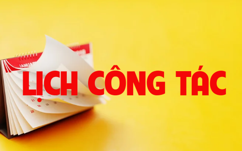LỊCH CÔNG TÁC TỪ NGÀY 08/12/2025 ĐẾN NGÀY 14/12/2025