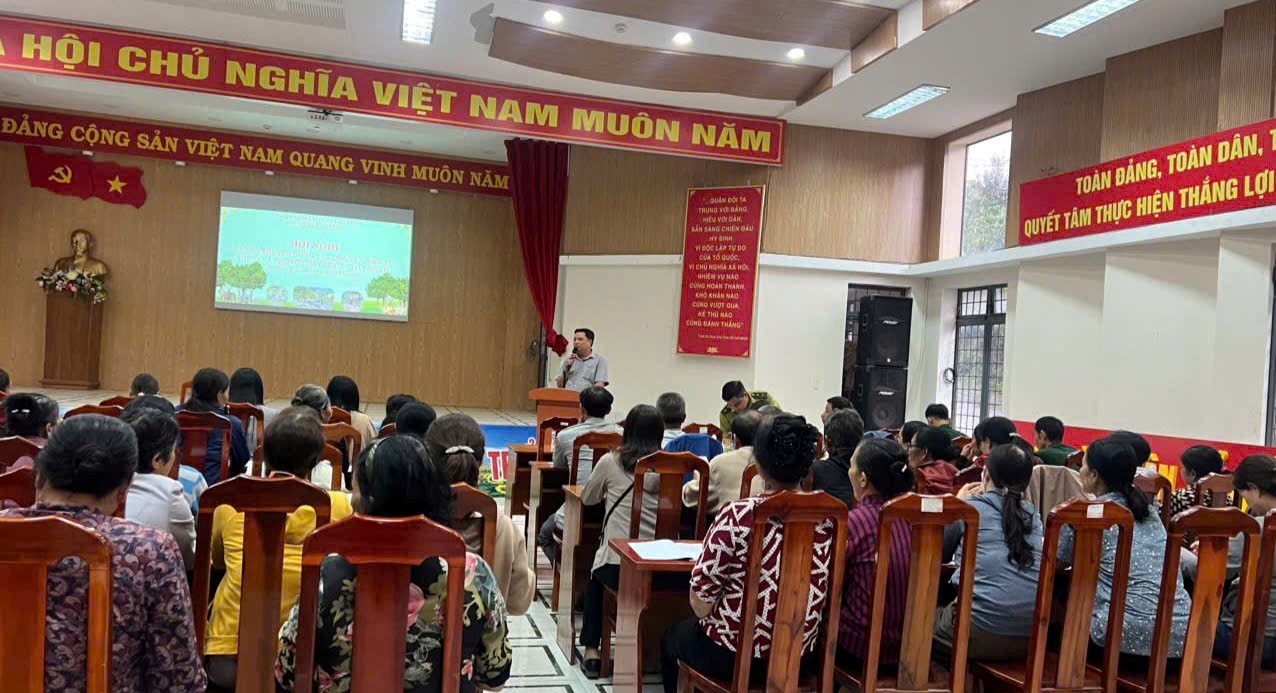 Hội nghị về công tác quản lý, bảo vệ rừng và phòng cháy, chữa cháy rừng tại Phường 3 Bảo Lộc
