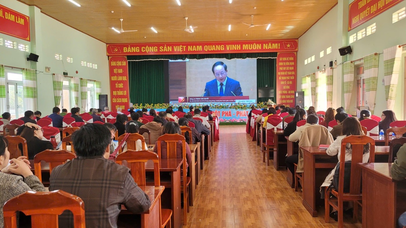 HỘI NGHỊ TOÀN QUỐC NGHIÊN CỨU, HỌC TẬP, QUÁN TRIỆT VÀ TRIỂN KHAI THỰC HIỆN NGHỊ QUYẾT ĐẠI HỘI XIV CỦA ĐẢNG