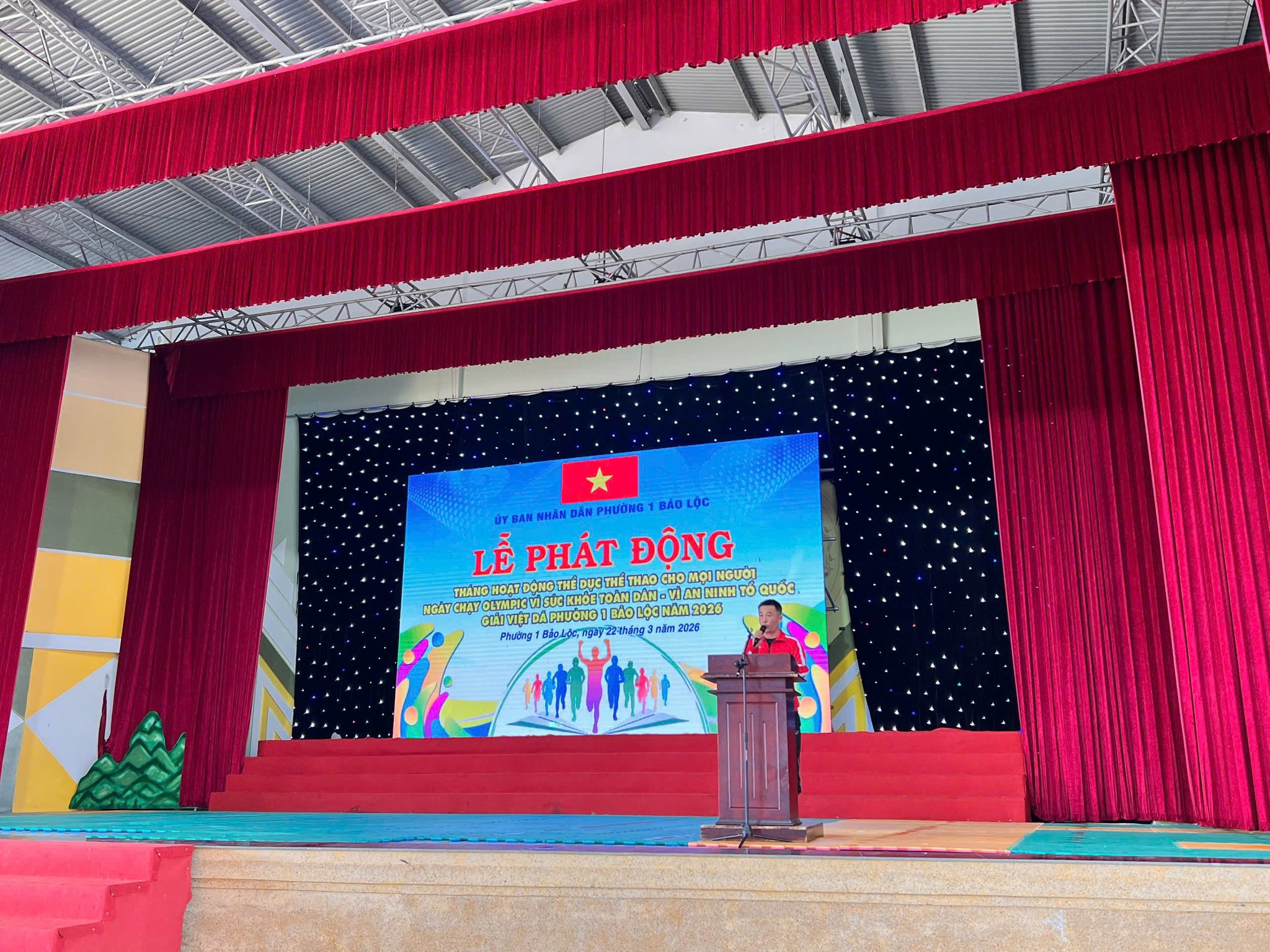 Lễ phát động Tháng hoạt động thể dục thể thao và Ngày chạy Olympic vì sức khỏe toàn dân