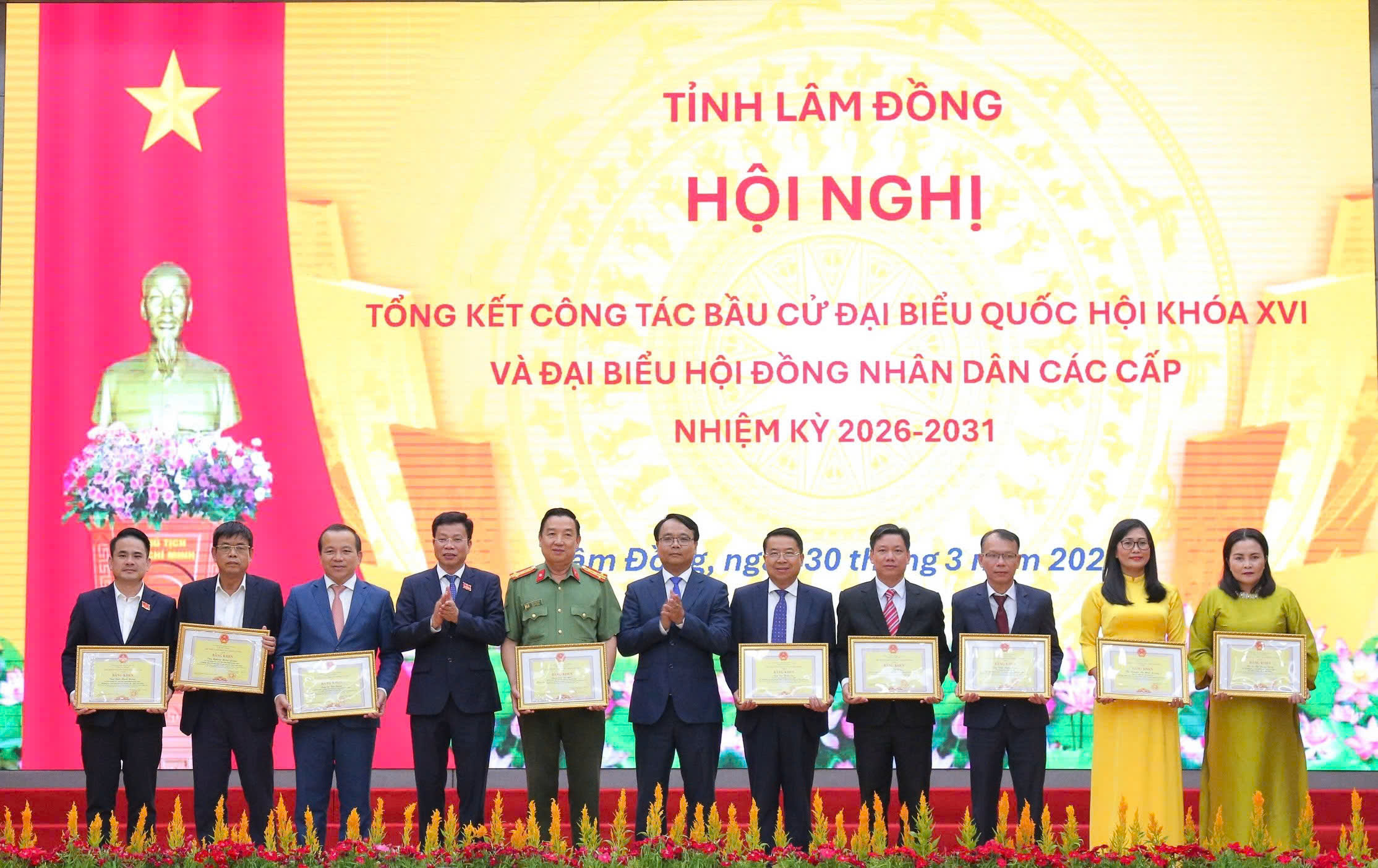 Lâm Đồng tổng kết công tác bầu cử đại biểu Quốc hội khóa XVI và đại biểu HĐND các cấp nhiệm kỳ 2026 – 2031