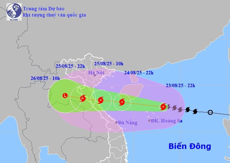 Tin bão khẩn cấp (Cơn bão số 5)