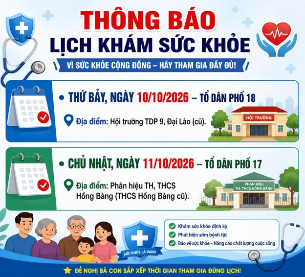 PHƯỜNG 3 BẢO LỘC TRIỂN KHAI CHIẾN DỊCH 60 NGÀY ĐÊM CAO ĐIỂM KHÁM SỨC KHỎE MIỄN PHÍ CHO NGƯỜI DÂN