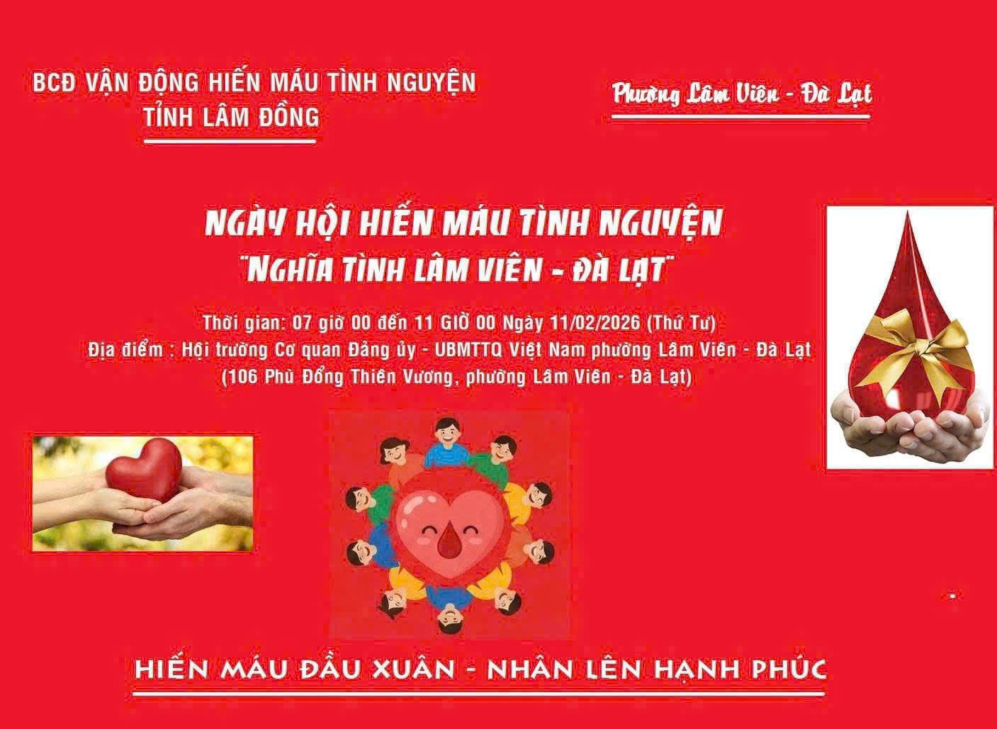 HIẾN MÁU ĐẦU XUÂN – NHÂN LÊN HẠNH PHÚC