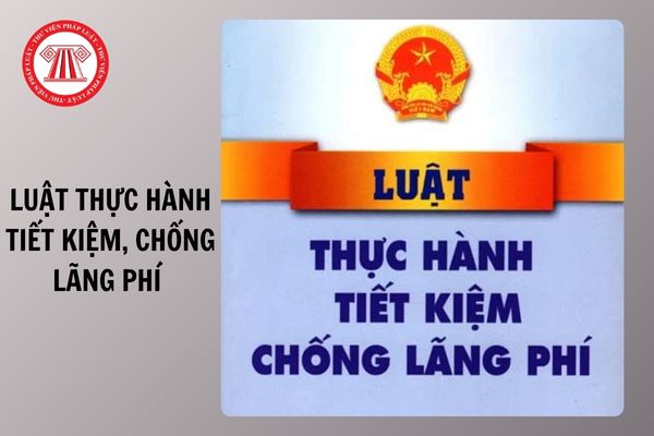 Luật tiết kiệm, chống lãng phí