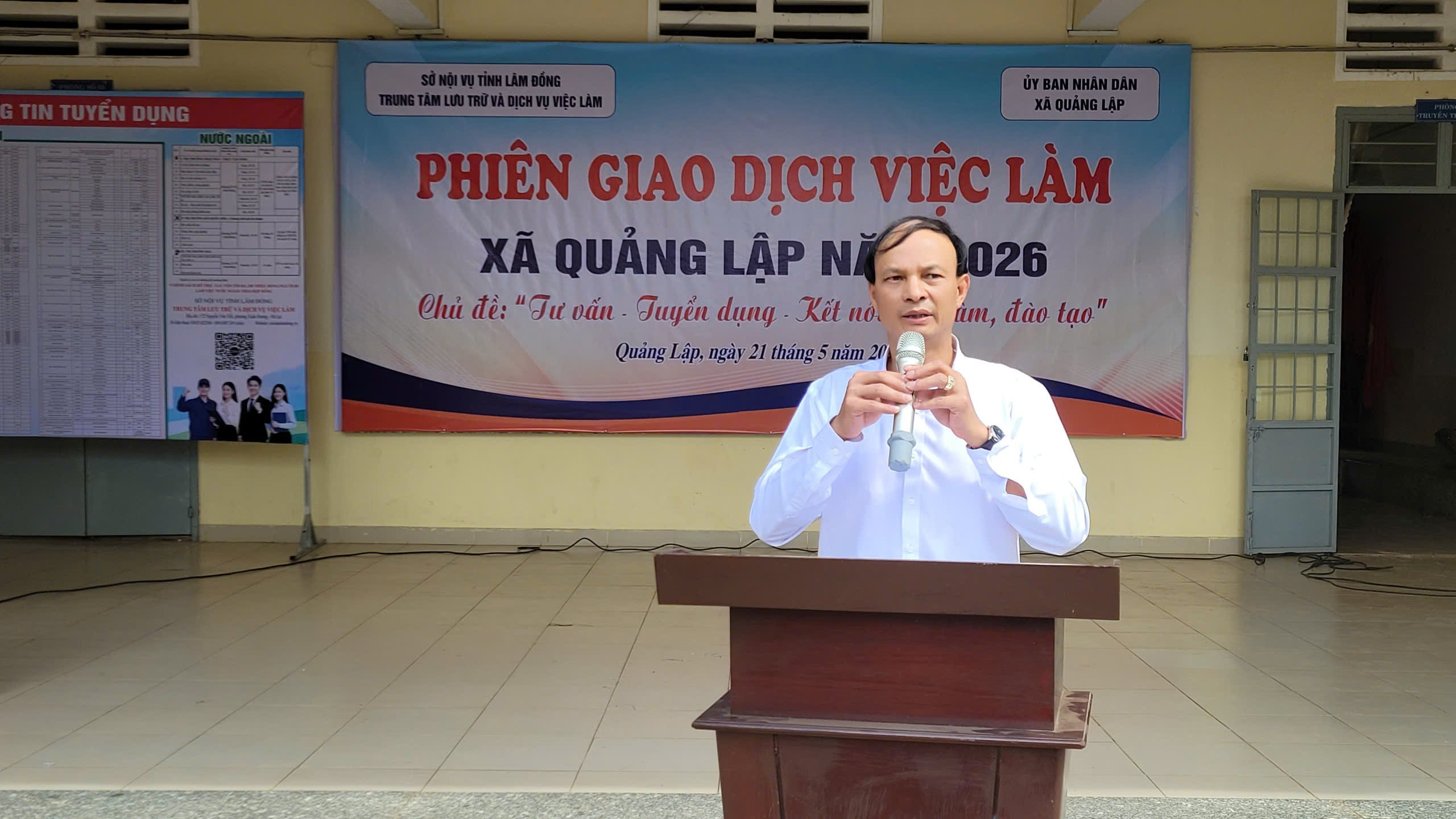 PHIÊN GIAO DỊCH VIỆC LÀM XÃ QUẢNG LẬP NĂM 2026