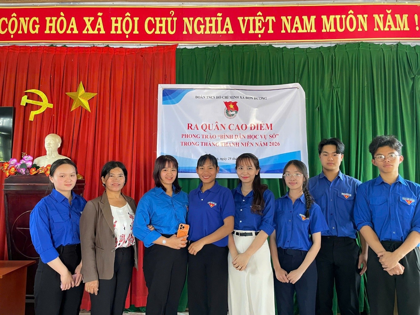 XÃ ĐƠN DƯƠNG RA QUÂN NGÀY CAO ĐIỂM “BÌNH DÂN HỌC VỤ SỐ” – KẾT NỐI TƯƠNG LAI