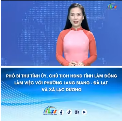 Phó Bí thư Tỉnh ủy, Chủ tịch HĐND tỉnh Lâm Đồng làm việc với phường Lang Biang – Đà Lạt và xã Lạc Dương