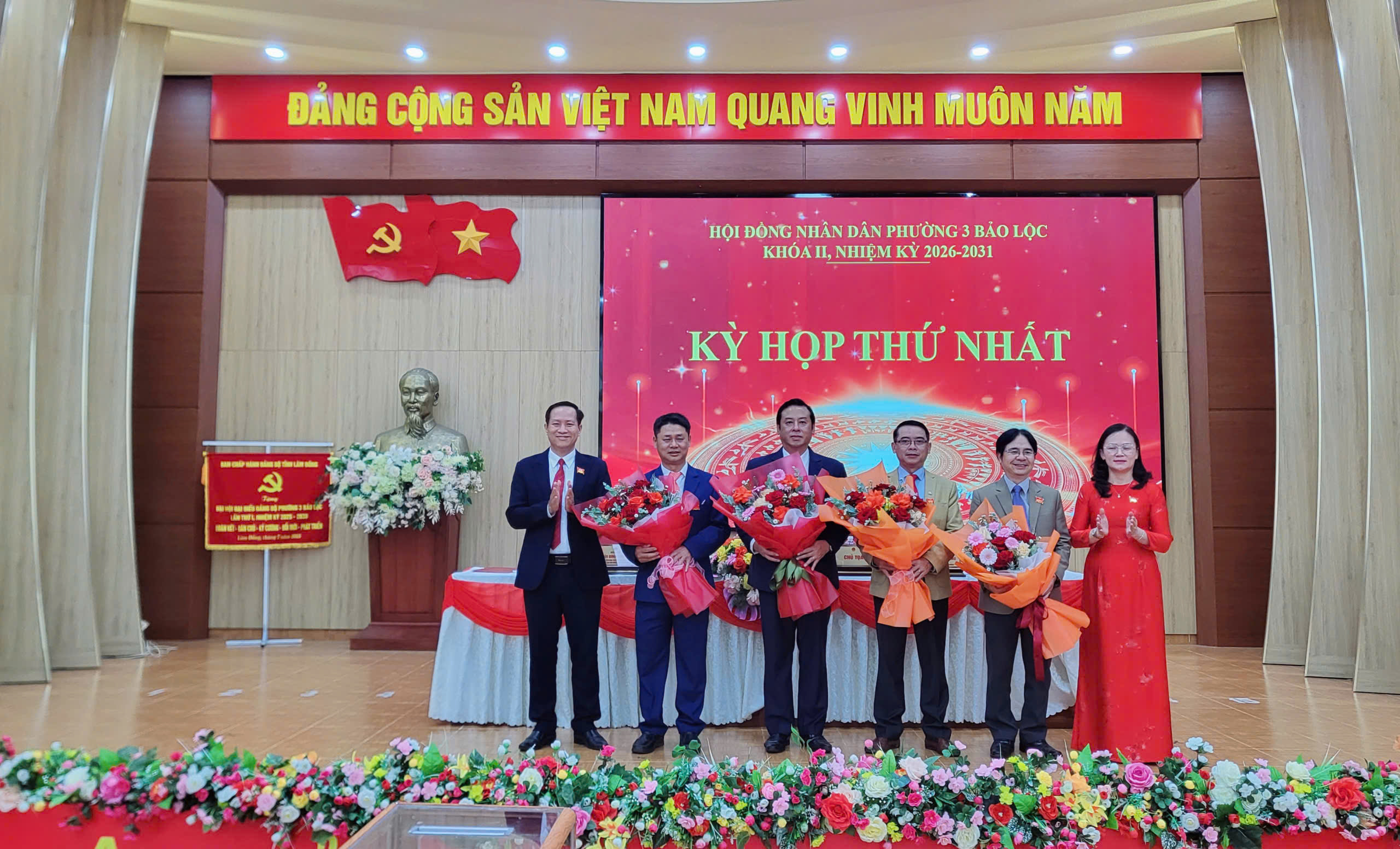 Tổ chức thành công Kỳ họp thứ nhất HĐND Phường 3 Bảo Lộc khóa II, nhiệm kỳ 2026–2031