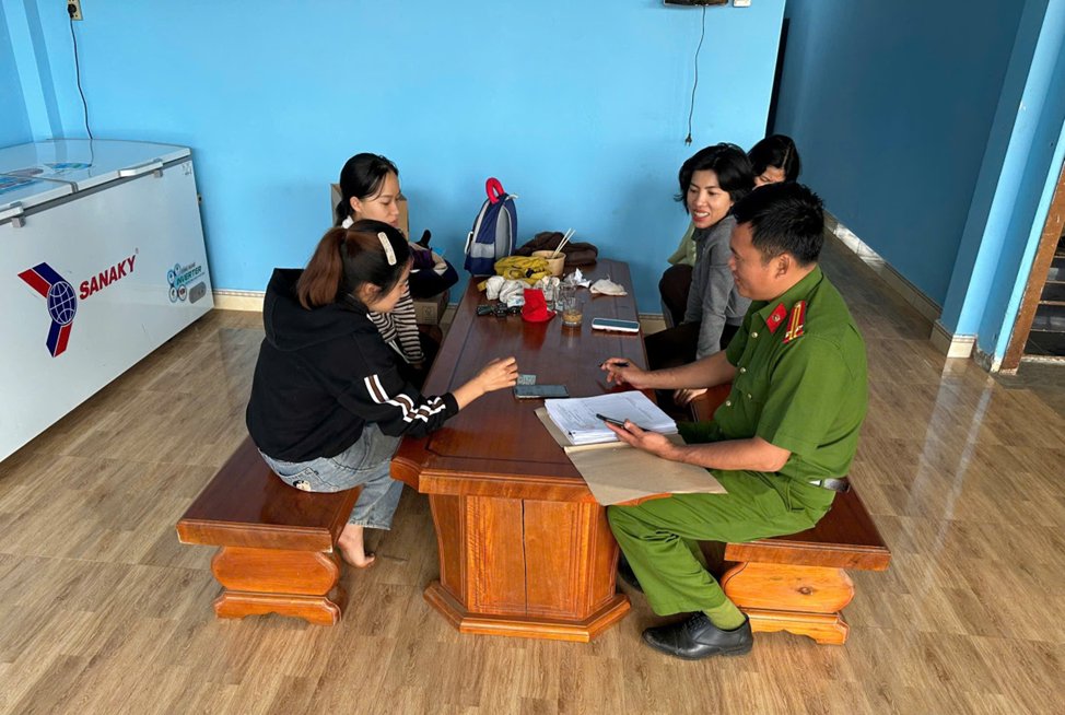 Công an xã Quảng Trực triển khai các hoạt động hưởng ứng Ngày hội Đổi mới sáng tạo quốc gia năm 2026
