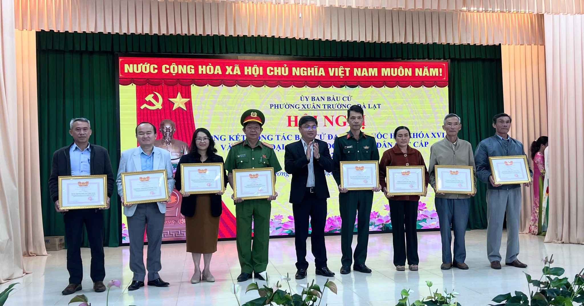 Tổng kết đợt thi đua cao điểm tổ chức bầu cử đại biểu Quốc hội khóa XVI và đại biểu Hội đồng nhân dân các cấp nhiệm kỳ 2026 – 2031