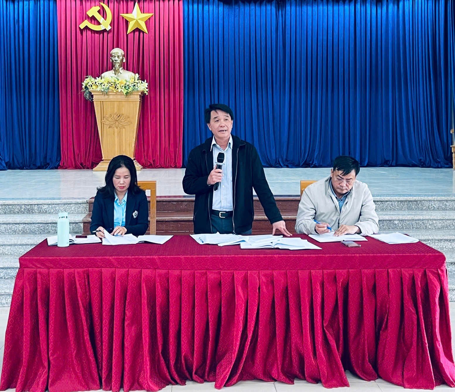 Phường Lang Biang - Đà Lạt: Tổ chức Hội nghị trao đổi về công tác sắp xếp, sáp nhập tổ dân phố