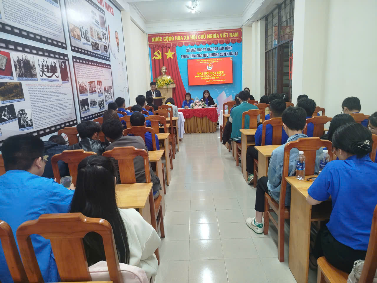 KẾ HOẠCH TỔ CHỨC ĐẠI HỘI ĐOÀN TNCS HỒ CHÍ MINH VÀ HIỆP THƯƠNG UBH HỘI LHTN TRUNG TÂM GDTX ĐÀ LẠT NHIỆM KỲ 2025-2026