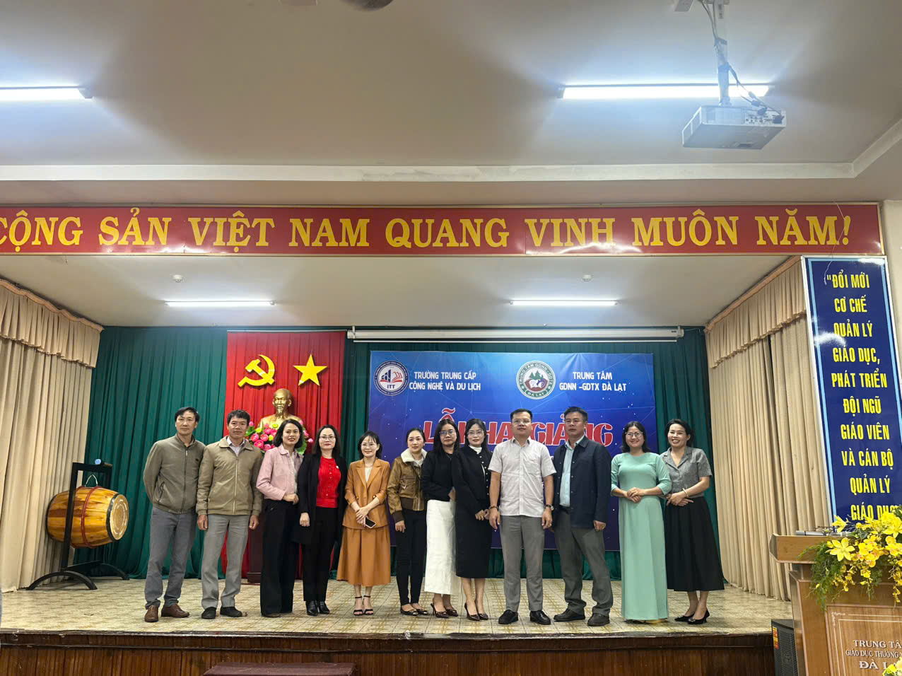 Khai giảng các lớp Trung cấp nghề năm 2026 tại Trung tâm GDNN - GDTX Đà Lạt