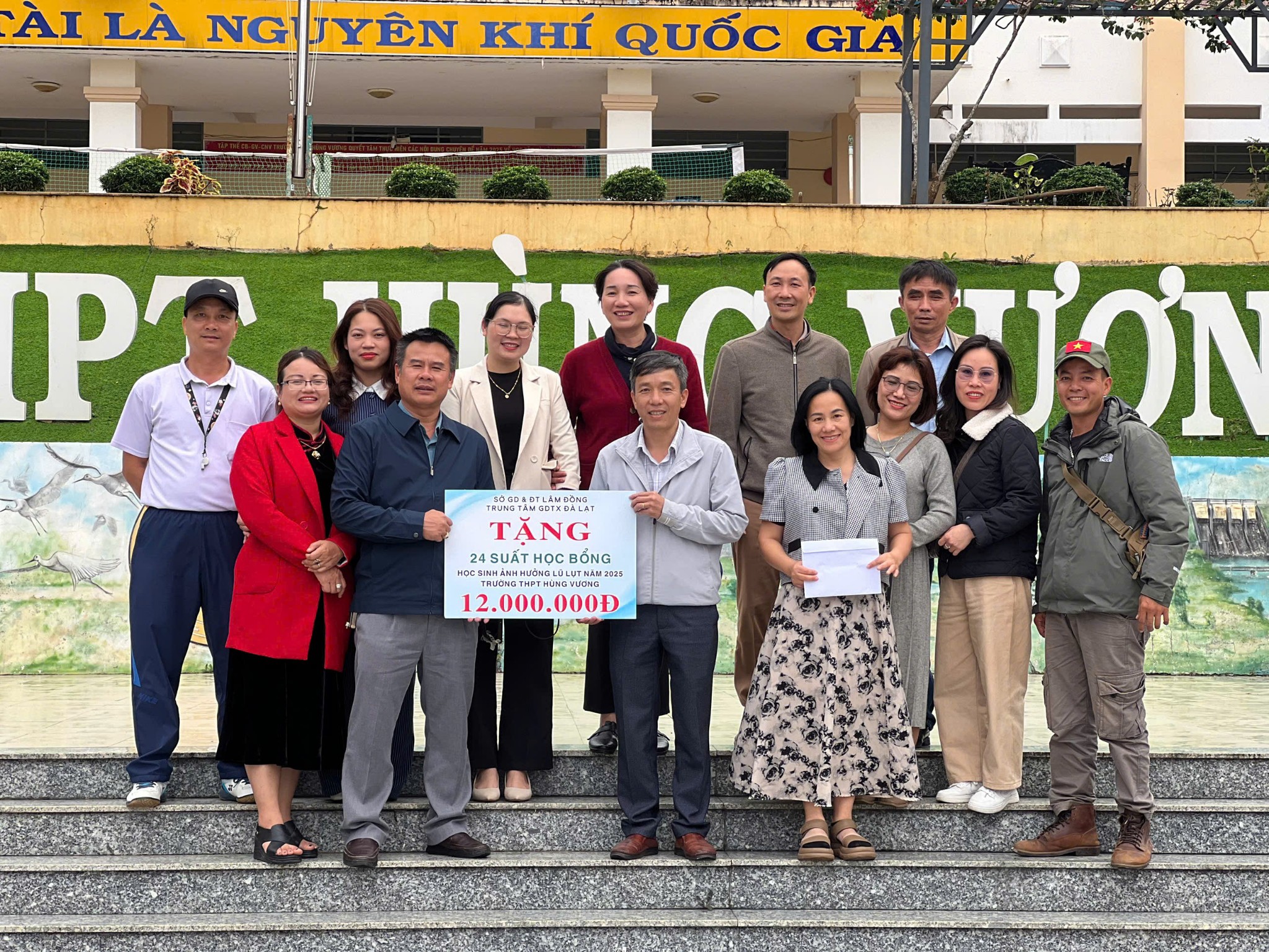 LỜI CẢM ƠN – ỦNG HỘ LŨ LỤT XÃ D’RAN